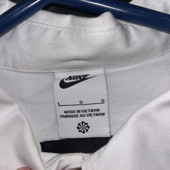 Nike White dress up shirt size large (only worn once) - Picture 2 of 2